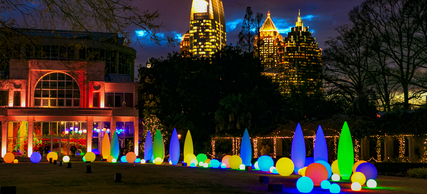 Garden Lights are back at Atlanta Botanical.
