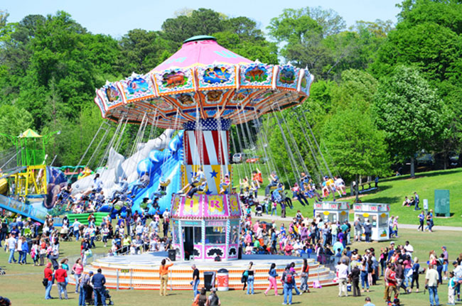 Family Friday at the Atlanta Dogwood Festival