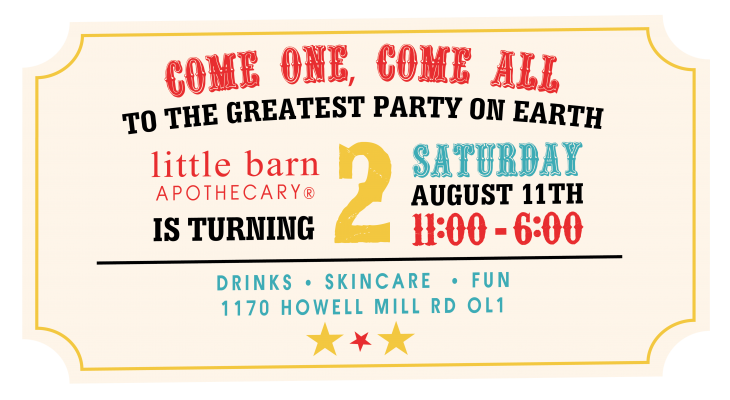 Little Barn Apothecary turns 2