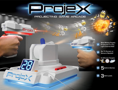The Projecting Gaming Arcade