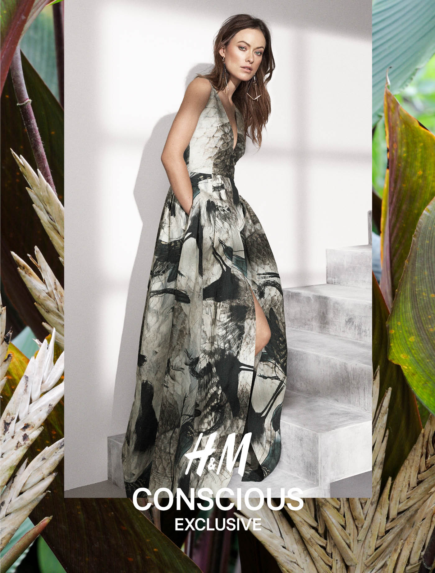 Worldwide launch today! Olivia Wilde for H&M Conscious