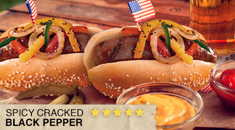 Heat up the grill with HOT new flavors from Johnsonville Sausage!