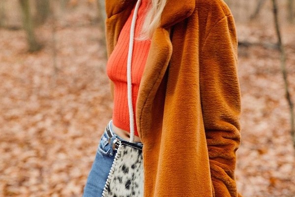 Long Faux Fur Coat