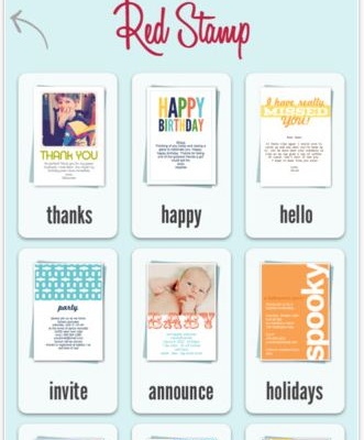 Easy personalized cards