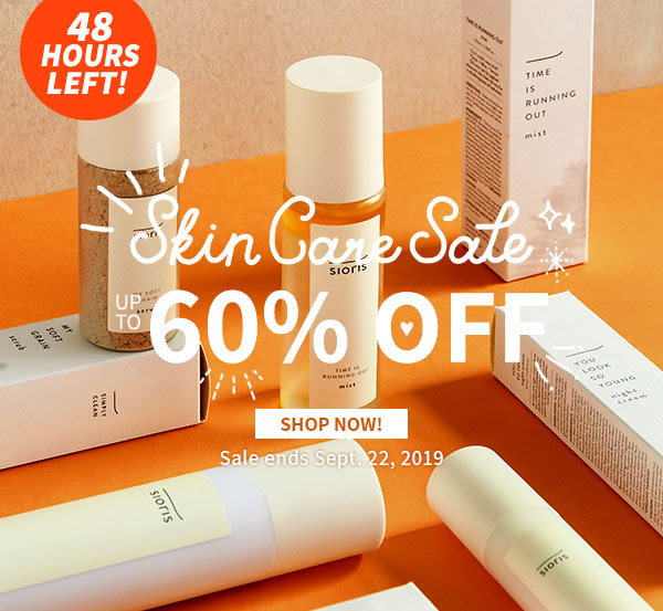 60% off Skin Care